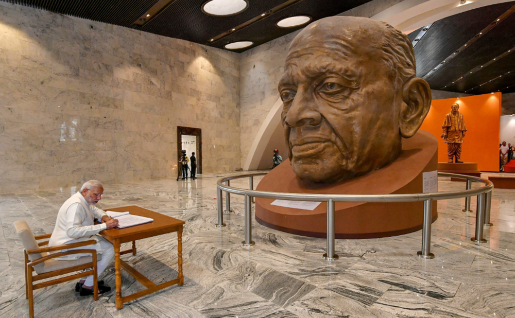 Narendra Modi inaugurates Statue of Unity; 182metre Sardar Patel